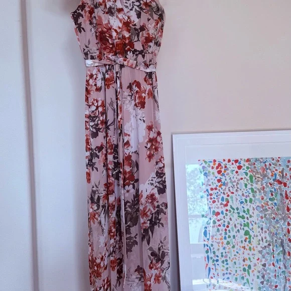 chinese dress ladies Kenneth Cole Layered Sheer Maxi Dress – Bluefly